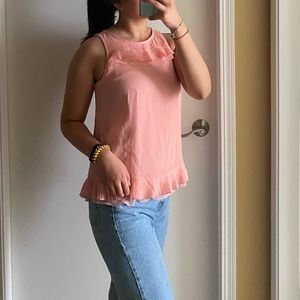 Coral Tank Top Blouse
